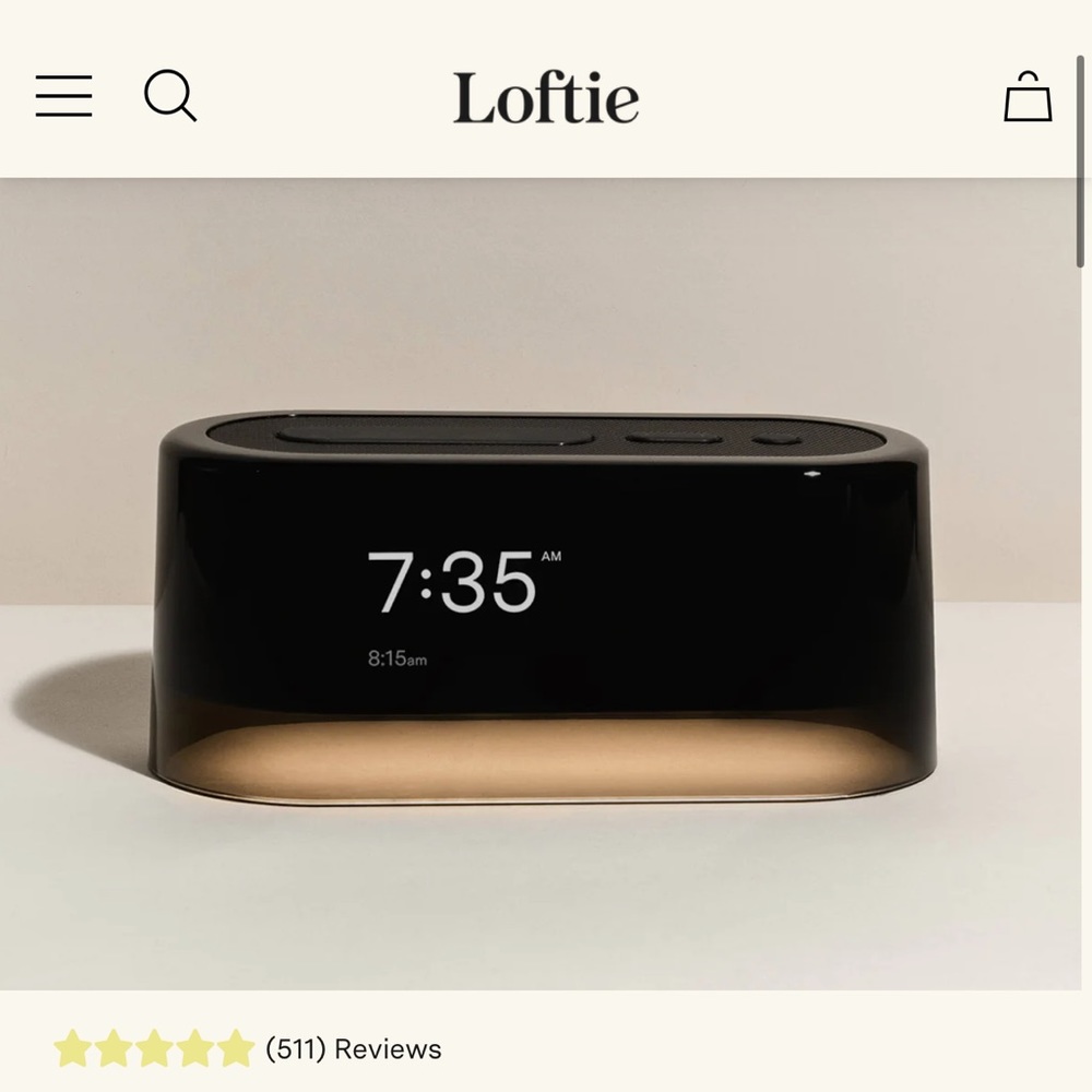 Loftie Clock